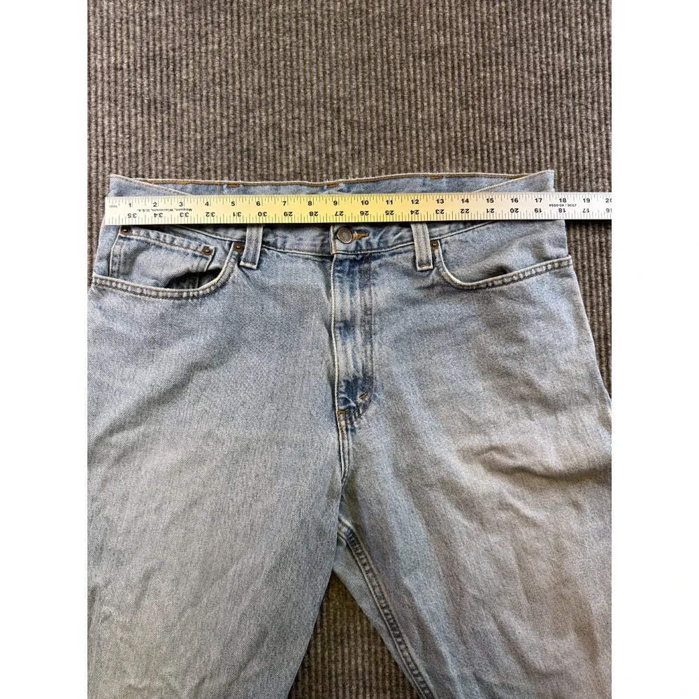 Eddie‎ Bauer Mens Jeans 36x33 Light Wash Classic Fit 100% Cotton Denim